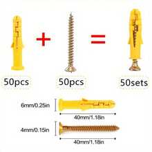 براغي توسيع بلاستيكية عالية الجودة/متعددة الأحجام/مستقرة وموثوقة/أنبوب توسيع ممتد/برغي توسيع/مثبت بلاستيكي للحائط مزود بحلقات/مجموعة براغي متنوعة مناسبة للجدران الجافة