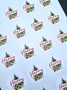 Individualisierte Weihnachts-Buchstaben-Aufkleber der Größen 40*40/50*50/70*70mm in Herzform, mit jeweils 12, 10, 10 und 7 Stücke. Herzförmige Backaufkleber, Kuchenaufkleber, Backverpackung, Schneemänner, Schneeflocken, Lebkuchenfiguren, Weihnachtsbäume, luxuriöse Backaufkleber, Backdekorationen, Weihnachtselement-Aufkleber und individuell zugeschnittene und geprägte Produkte