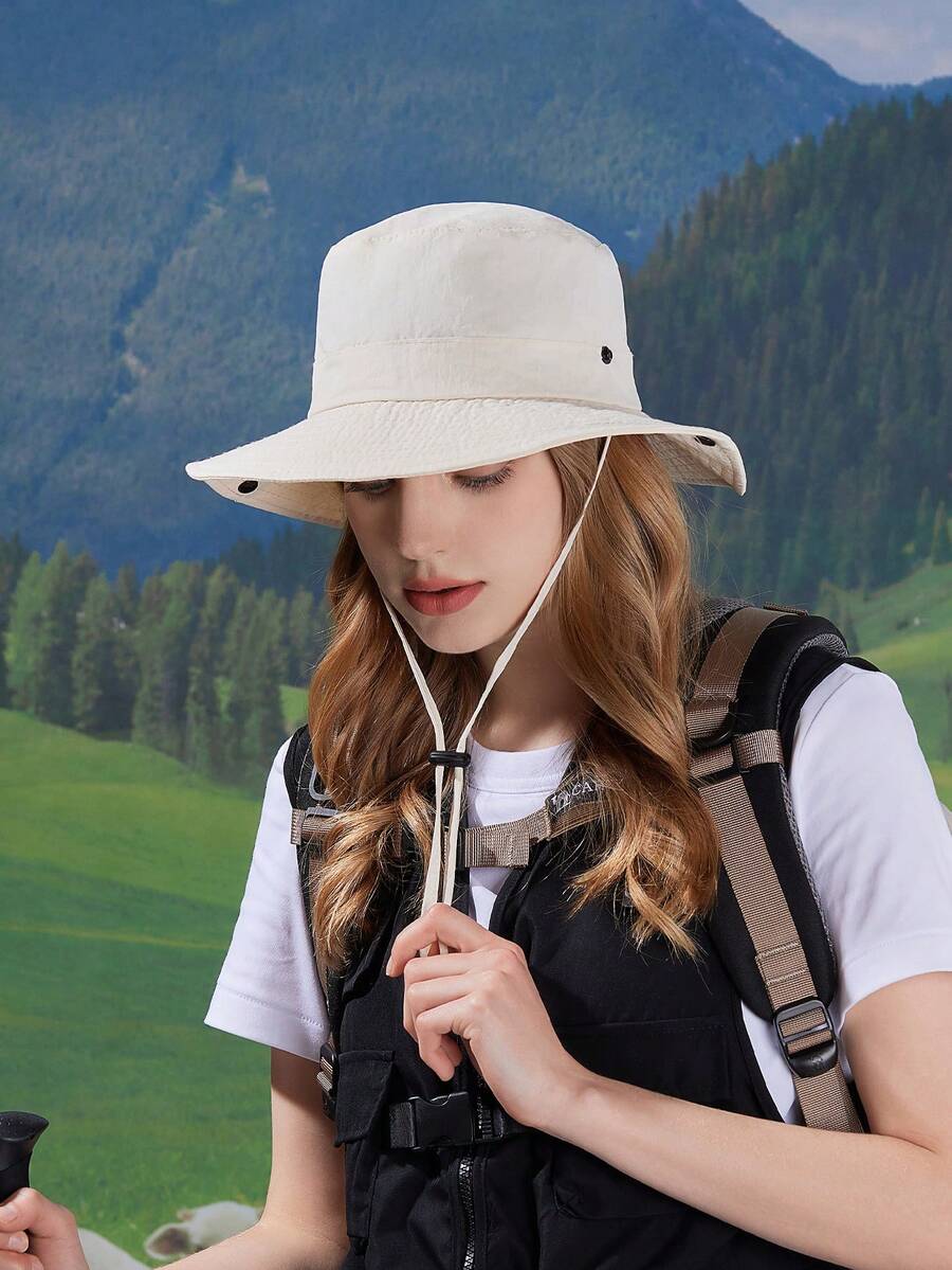 1pc Versatile Cowboy Hat/Bucket Hat, Foldable, Suitable For Men & Women, Spring/Summer, Outdoor Activities, Sun Protection, Random Style - Cowboy Hat - View 1