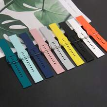 1pc/2pcs/3pcs 18mm 20mm 22mm Soft Silicone Strap Watchbands Smartwatch & Wristband Replacements Watch Band, Adjustable Quick Release Wristband Compatible With Samsung Galaxy Watch Active 2 40mm,44mm, Active 42mm 3 4 5 6,Gear S2 S3 Frontier,Classic,HuaweiWatch GT 2 3 Pro 42mm 46mm,Honor Amazfit GTS 2 BIP