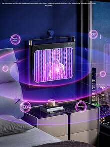 OBOVAY USB Powered Electric Mosquito Swatter, Indoor & Outdoor Mosquito Killer, With Hanging Strap, Suitable For Home, Office, Warehouse, Backyard, Patio And More