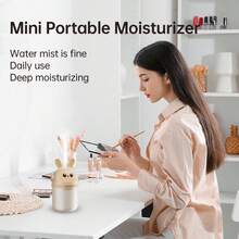 AOYI 1pc Humidifier, Large Capacity USB Portable Tabletop Mist Maker For Bedroom Office, Quiet Operation, USB Powered, Ideal For Bedroom And Office