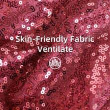 1 件非洲传统帽子、南美穆斯林库菲帽、头巾、亮片分层头饰 - 彩色 - 查看 12