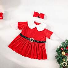 Christmas Porch Goose Outfit Cute Skirt Costume With Head Bow For Lawn Goose Statue, Patio Decoration