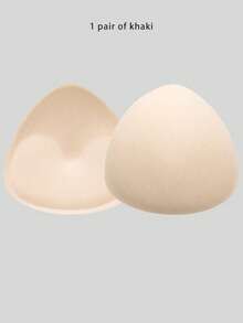 ANGDIE Insertos para sujetador de mujer, almohadillas de pecho triangulares, transpirables, reusables y desmontables - Multicolor - Ver 10