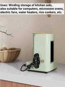 5/10件塑料电缆分类夹，粘性电缆管理支架，固定支架，厨房收纳电缆插头固定夹，适用于空气炸锅、咖啡机、搅拌机等厨房电器，厨房装饰，家居装饰，餐厅装饰，家居装饰，生日礼物等