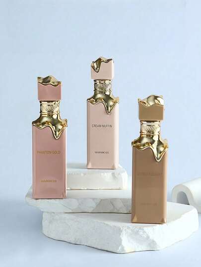 Spray de fragrância série creme de 1 peça, 50 ml, spray de fragrância série árabe do Oriente Médio, fragrâncias de alta qualidade, aromatizador de ambiente de longa duração com mistura de mestre para mulheres, fragrância de nicho, grande capacidade, 3 aromas, tipos de fragrância de nicho, a melhor opção de presente para desodorização e realce de fragrância em qualquer ocasião