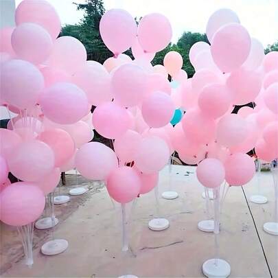 2Set, Giant Balloon Column Set, Sturdy Column Holder, Wedding Background Decoration, Birthday Party Supplies, No Recharge, Easy Assembly, Reusable