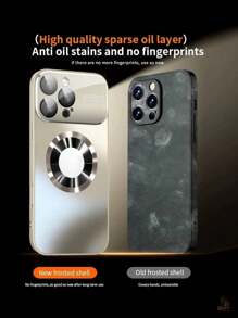 钛金奢华哑光手机壳，兼容，防震，支持磁吸无线充电，玻璃摄像头镜头保护，兼容 17/17 Pro/17 Pro Max/16/16 Pro/16 Pro Max、15/15 Pro/15 Pro Max、14 Pro/14 Pro Max/14/13 Pro Max/13 Pro/13/12 Pro Max/12 Pro/12/11/11 Pro Max - 灰色 - 查看 5