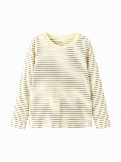 Balabala Tween Girl Long Sleeve Thermal Shirt 2025 New - Cotton Undershirt For Boys & Girls