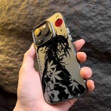 Fundas de Teléfono Anime Samurai Japonés para iPhone 16, 15, 14, 13, 12, 11 Pro Max, X, XR, XS Max, 8, 7 Plus - Cubierta Trasera Mate Anticaídas - Color mezclado 1 - Ver 3