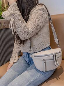 时尚都市旅行简约紧凑优雅斜挎腰包