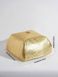 1 Stück Speiseabdeckung, Isolationsabdeckung, faltbare Tischdecke für den Esstisch, staubdicht und fliegenabweisende Haushaltsküchenabdeckung mit Schirm, rechteckige mückenabweisende Küchenabdeckung