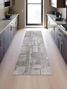 Modern Patterned Area Rug – Multiple Colors, Soft, Washable & Non-Slip Carpet For Home (Made In Turkey) - Brown - View 4