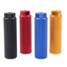 1pc Outdoor Hexagonal Bicycle Aluminum Alloy Kickstand - Rocket Tube Bicycle Pedal Shaft, Multi-Color