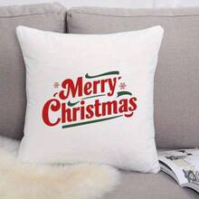 1pc/2pcs/3pcs Christmas Happy Heat Transfer Stickers - Vibrant Red And Green Snowflake Patterns, Washable DIY Stickers For Clothes, Accessories, Bags, Pillows, Holiday Decorations, Outdoor Christmas Decor