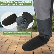4-Ply Ultra Breathable Light Weight Stockingfoot Waders Chest-High Fly Fishing Waders For Men Women Waterproof Hunting Fishing Waders Perfect For 4 Seasons - 灰色 - 查看 6