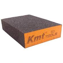 Esponja de Lijado Doble Corte, Espesor Reforzado, Ideal para Metal, Madera y Vidrio | Lavable y Reutilizable - Marrón Chocolate - Ver 9