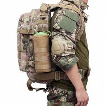 1pc Multi-Functional Outdoor Water Bottle Bag, Hiking Cycling Accessory Waist Pack, Tactical Durable Water Bottle Holder - Multicolor - View 2