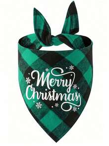 1 Piece Pet Triangle Scarf, Bib, Bib, Christmas Scarf, Dog Decoration Accessories, New Year Decoration, Pet Party