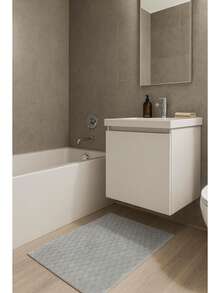 Modern Patterned Area Rug – Multiple Colors, Soft, Washable & Non-Slip Carpet For Home (Made In Turkey) - Light Grey - View 3