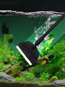 Stainless Steel Aquarium Algae Scraper, Aquarium Glass Cleaner, Aquarium Water Plant Scraper