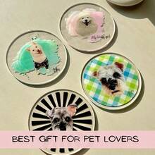 وسادات تحت الأكواب بصور شخصية للكلاب المخصصة، وسادات تحت الأكواب بصور حيوانات أليفة شخصية، وسادات تحت الأكواب من الأكريليك، وسادات تحت الأكواب للزفاف، وسادات تحت الأكواب للمشروبات، هدايا لعشاق الحيوانات الأليفة، هدايا عيد الحب، هدايا الزفاف، اكسسوارات الزفاف، هدايا لوصيفات العروس، هدايا عيد الميلاد، ديكورات عيد الميلاد، هدايا ، هدايا رأس السنة، ديكورات الحفلات