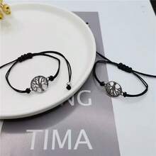 2pcs/Set Vintage Minimalist Fashion Unique Tree Friendship Bracelets