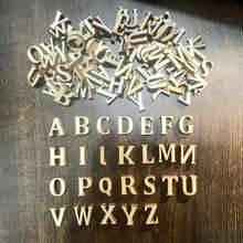 100pcs Natural Wooden Letters, Suitable For DIY Crafts, Home Decor And Room Aesthetics - 15mm A-Z Light Wood Grain Unfinished Wooden Letters With Grid Tray, Perfect For Craft Projects, Name Creation, Party Supplies, Scrapbook Pages, Signs - Multicolor - View 3