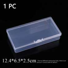 20-Pcs Rectangular Translucent Box,Storage Box, Paper Money Album, Coin Banknote Case, Storage Bags, Collection Boxes, Holder With Transparent Plastic Box,For Displaying And Storing Small Accessories