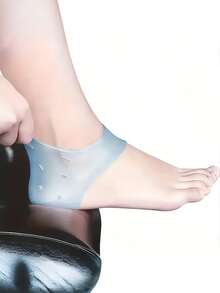 1 Paar bequeme Gel-Fersenkissen - Unsichtbare höhenverstellende Einlegesohlen mit Fußgewölbestütze und Fersenpolsterung, atmungsaktives Mesh-Design, verbessert den Sitz Ihrer Schuhe.