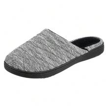 Isotoner Women's Andrea Space Knit Slide Slippers-464596 - Black - View 2