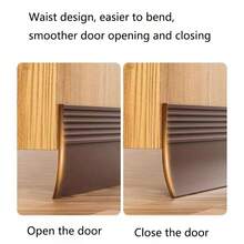 1 件装门下挡风条，家居装修，门下密封条，门底挡风条，车库窗户挡风条，隔音防尘防风条