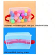 Shake Ball Box For Happy Family, Suitable For Family Fun, Outdoor And Indoor, Wedding Anniversary, Birthday, Summer Holiday Theme Party, Suitable For Halloween, Christmas Activities And Party Supplies