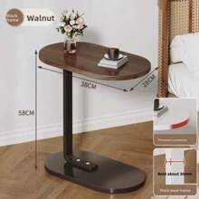 1 Piece Living Room Sofa Side Table, Living Room Coffee Table, Storage Bedside Table, Balcony Tea Table