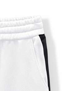 1pc Boys & Teens Loose Casual Versatile Solid Color Letter Print Decorative Fleece Jogger Pants, Spring/Autumn