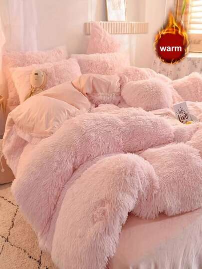 [Ropa de cama de lujo y suave] Juego de ropa de cama de lujo, suave y cómodo de 3 piezas - unicolor, incluye 1 funda nórdica + 2 fundas de almohada, adecuado para dormitorio y habitación de invitados, no incluye relleno de almohada