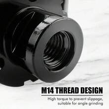 1 pieza Juego de brocas de corona de diamante con rosca M14 para perforar porcelana, azulejos, granito y mármol, herramientas de sierra de agujero seco al vacío