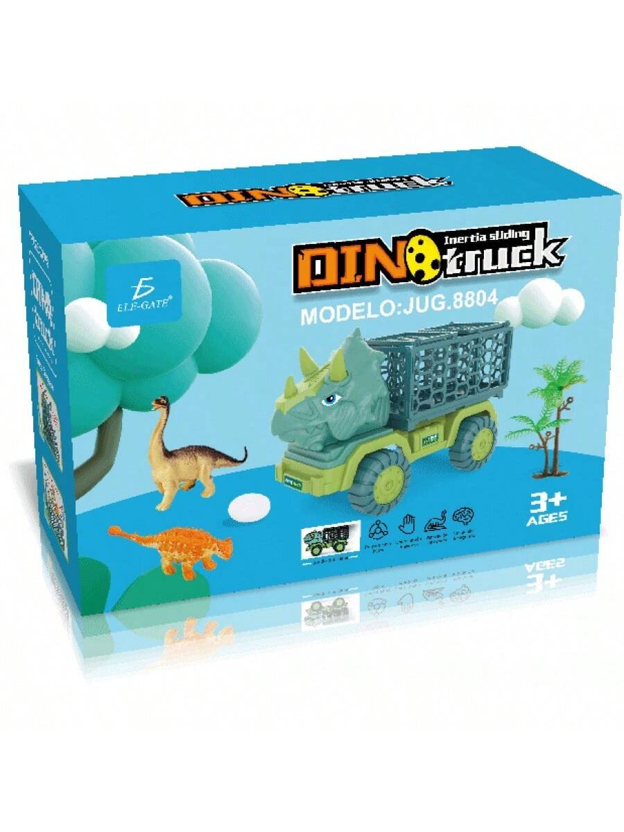 Juguete de vehículo transportador de dinosaurios