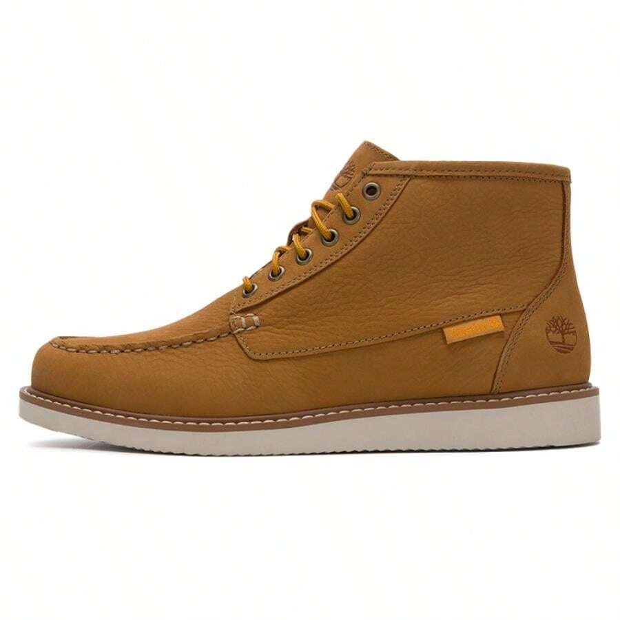 Timberland 男士靴子MID LACE CHUKKA BOOT戶外運動輕便運動鞋A6AZE754 - 小麥色磨砂皮 - 查看 1