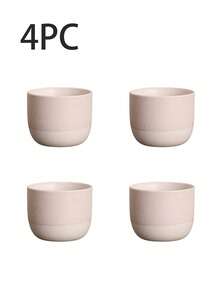 1/4pcs Rustic Japanese-Style Ceramic Tea/Coffee Cup, Handmade With Antique Oxidation Finish, Suitable For Espresso And Tea, Convenient For Home And Office Use, Great Gift For Holidays - Multicolor - View 11