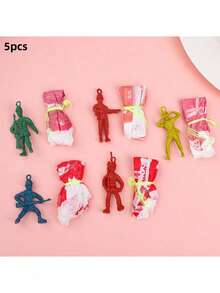 5/10/20pcs Parachute Toys, Outdoor Flying Toys, Mini Paratrooper Soldier Parachute Flying Throwing Outdoor Toys, Party Gifts, Gift Bag Fillers, Random Styles And Colors - Multicolor - View 12