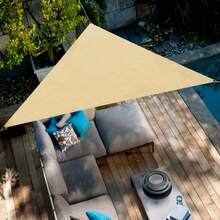 Sun Shade Sails Super Sun Shade Sail Triangular Sun Shade Sail - Yellow - View 1