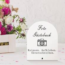 Indicator Arcă Acrilică – Afișează Elegant "CĂRȚI ȘI CADOURI" și "Mulțumesc"! Perfect pentru Nunți, Petreceri, Evenimente sau Decor Acasă – Indicator Decorativ Acrilic Elegant pentru Zone de Felicitări, Mese de Cadouri și Aranjamente de Evenimente