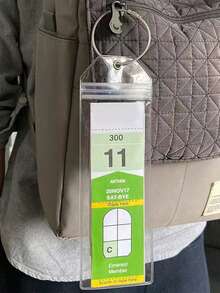 3/5件邮轮透明行李标签袋带环邮轮必需品皇家加勒比邮轮和名人邮轮行李标签夹邮轮配件邮轮爱好者 - 彩色 - 查看 4