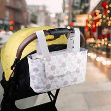 Baby Stroller Bag, Baby Stroller Storage Bag, Portable Multi-Functional Mommy Bag, Large-Capacity Stroller Bag