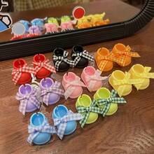 [Boots Only] Plush Doll Outfit Accessories - Bowknot Boots