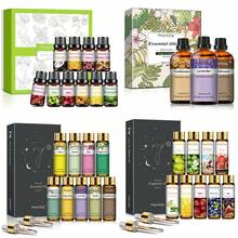 PHATOIL 精油礼盒套装，多规格套装选择（3 件/6 件/9 件/10 件/12 件/15 件/20 件套装）香薰精油套装，水果香薰油套装不同套装用于扩散器、香薰、蜡烛、香皂，高级精油礼盒套装送朋友、家人、节日礼物 - 多樣化香型 - 查看 1
