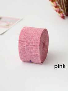 32.8ft/10m Colorful Woven Burlap Ribbon, 1.96in/5cm Wide, Suitable For DIY Crafts, Wedding Decor, Christmas Party Decoration, Halloween DIY, Event Venue Styling, Gift Wrapping, Multi-Color Options Christmas Decorations Winter Room Decor