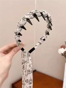 1pc/3pcs Spring/Summer Women Elegant Bow Polka Dot Long Streamer Hair Hoop, Dotted Ribbon Ponytail, Crown Top Headband, Suitable For Dresses, Daily Outfits, Bohemian Elegant Hair Accessories, Hair Band, Hairband For Women, Home Beauty Women Accessory Gifts